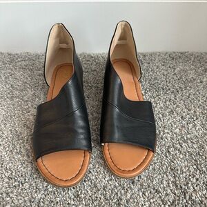 Black Women's Leather Shoes